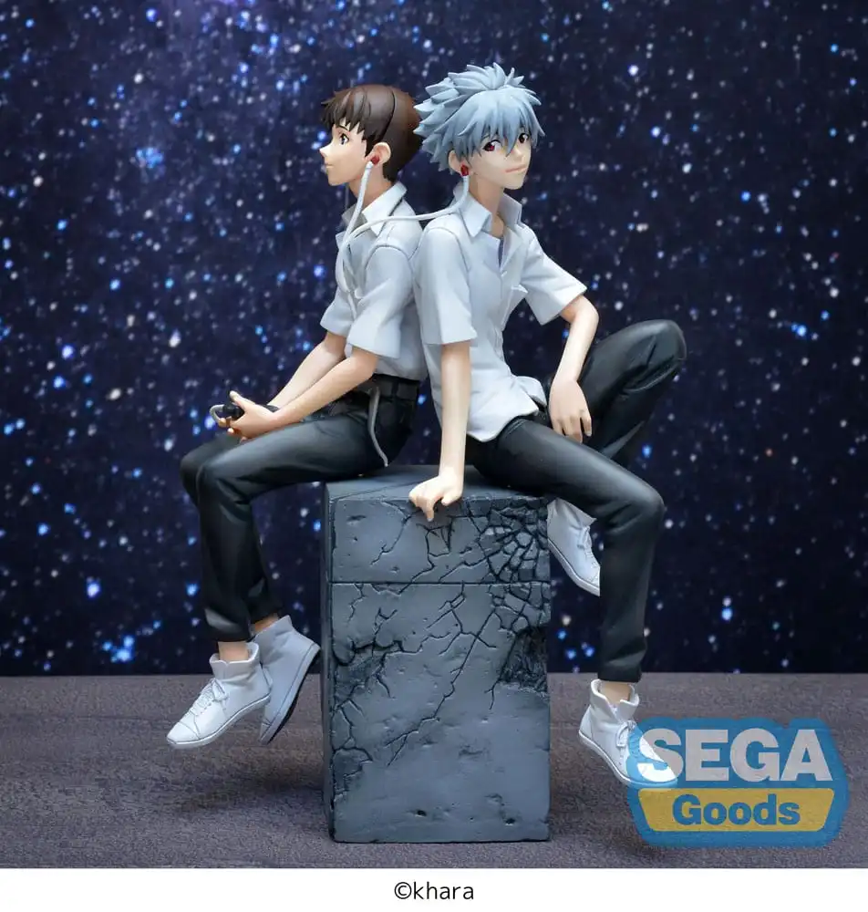 Rebuild of Evangelion Luminasta PVC Statue Shinji & Kaworu Evangelion: New Theatrical Edition Shinji Ver. 17 cm